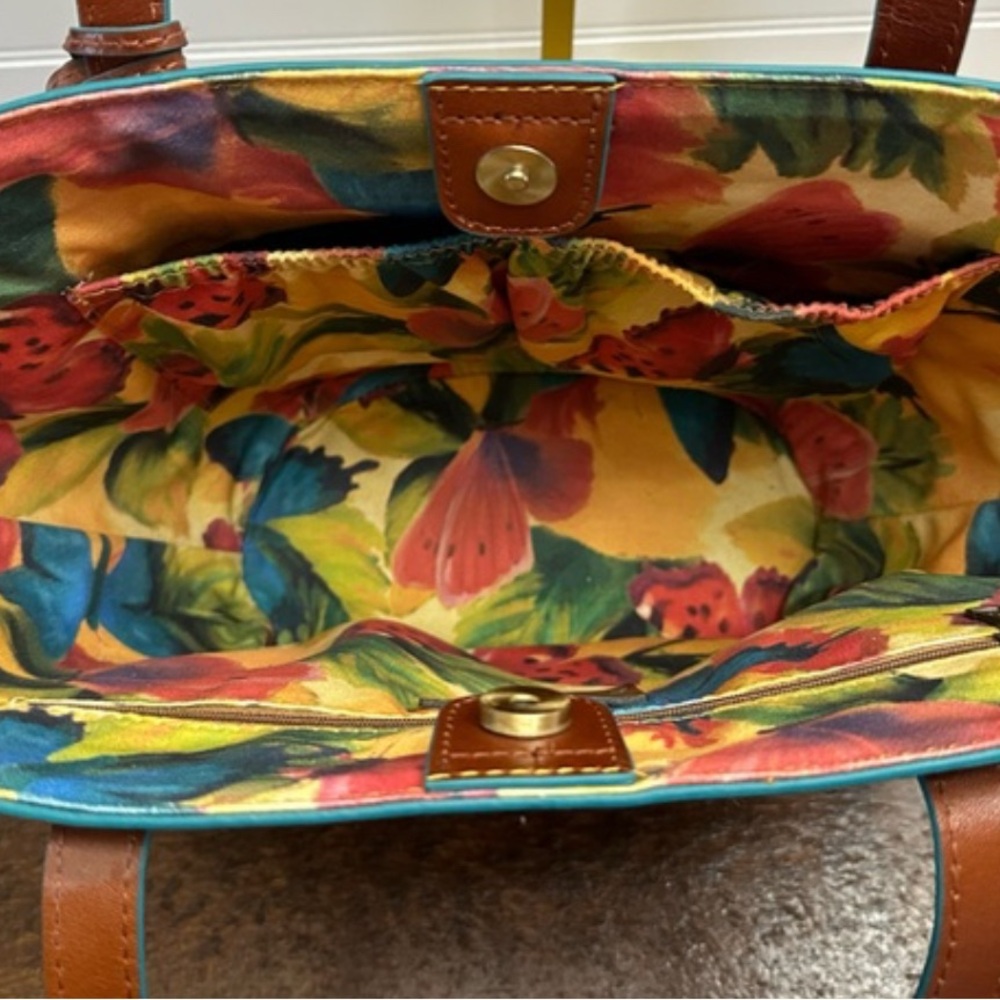 Patricia Nash Marconia Tote Bag Beaded Raffia Collection Stunning NEW $269 MSRP - Picture 5 of 15